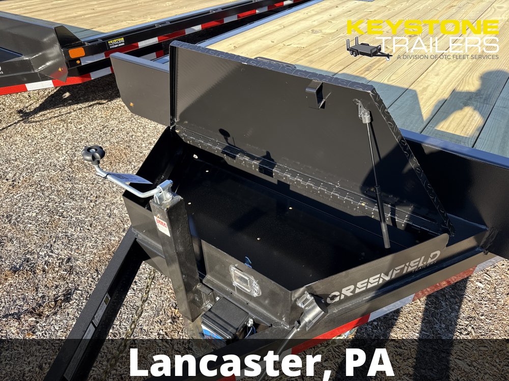 2027 Greenfield Welding - D8X16-7KSL - Black - 8.5'x16' - 7,000#