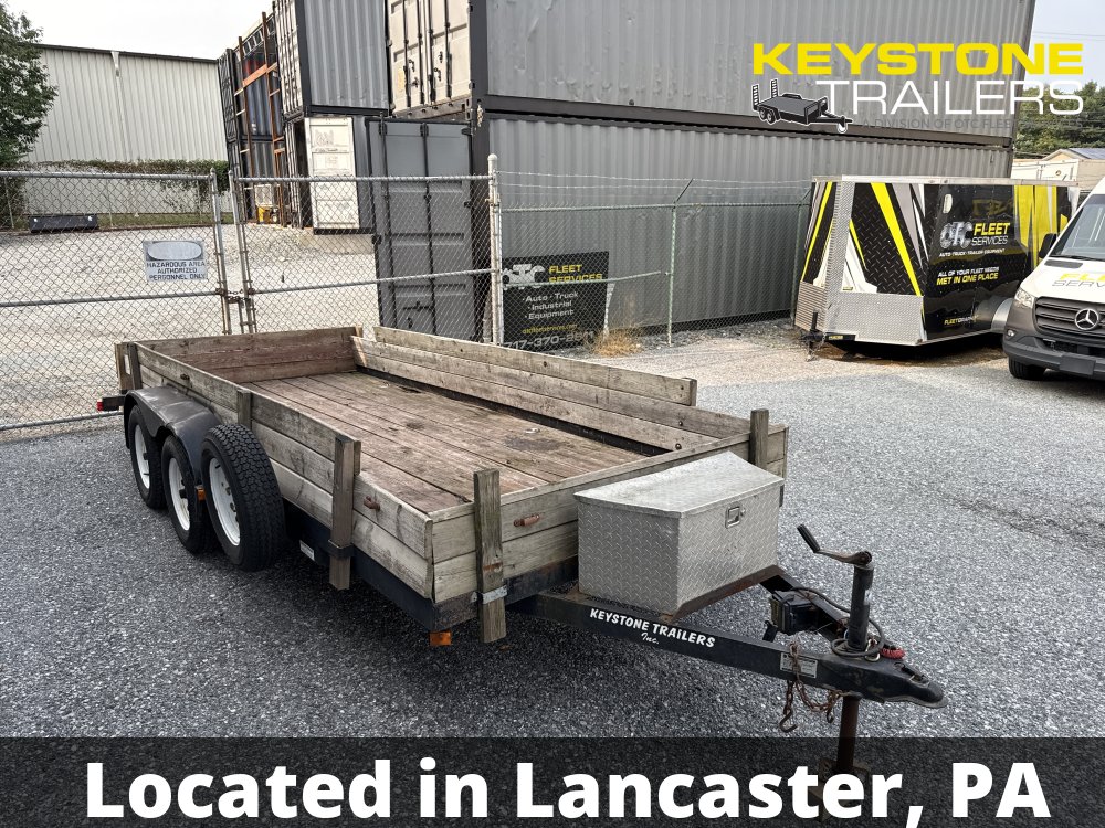 2011 Keystone Trailers - KF616-7 - Black - 6x16 - 7,000#