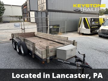 2011 Keystone Trailers - KF616-7 - Black - 6x16 - 7,000#