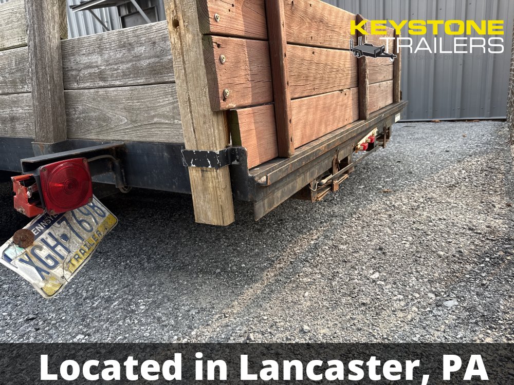 2011 Keystone Trailers - KF616-7 - Black - 6x16 - 7,000#