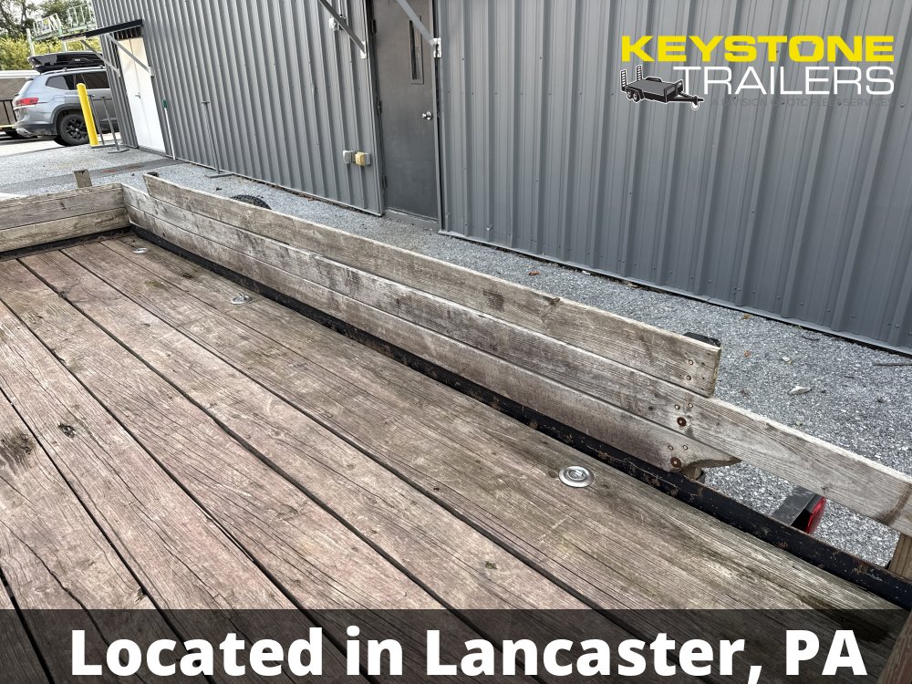 2011 Keystone Trailers - KF616-7 - Black - 6x16 - 7,000#