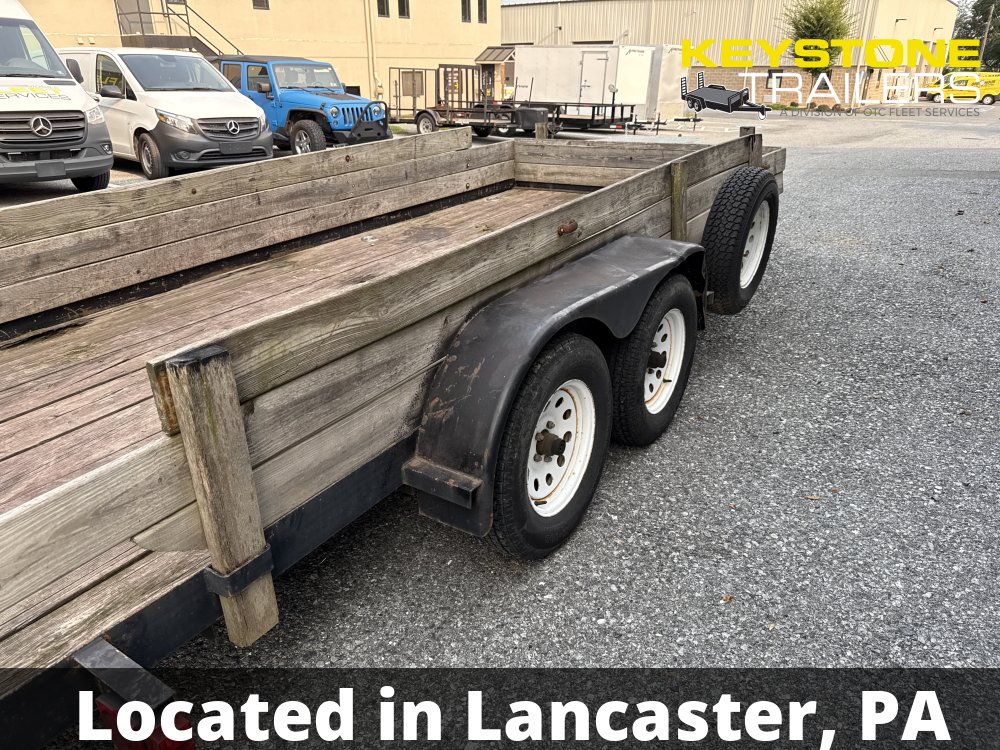 2011 Keystone Trailers - KF616-7 - Black - 6x16 - 7,000#
