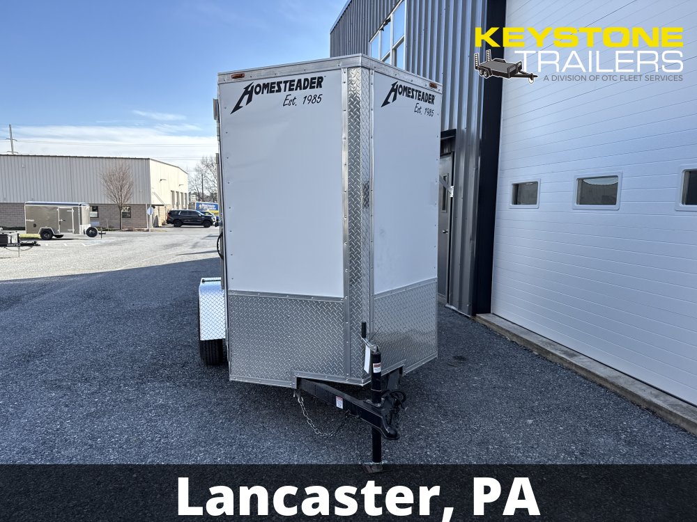 2026 Homesteader - 508IS - White - 5x8 - 2,990#