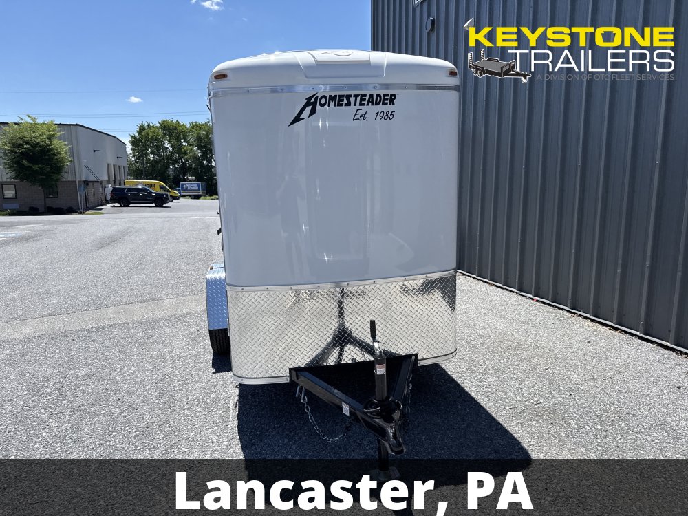 2027 Homesteader - 508CS - White - 5x8 - 2,990#