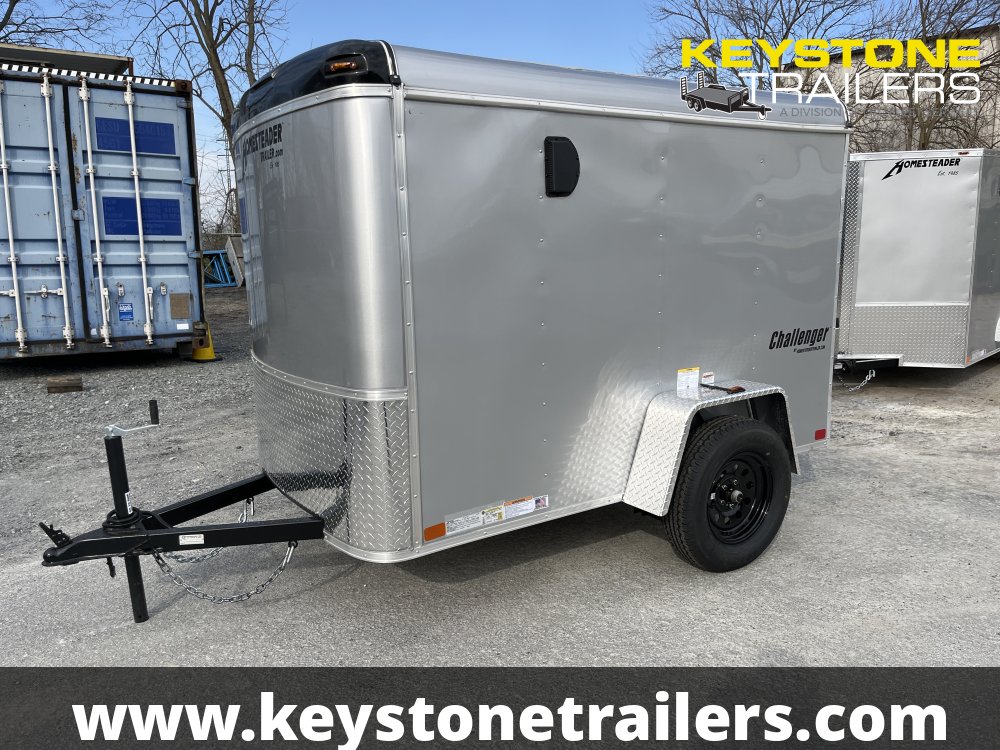 2025 Homesteader Trailers - 508CS - Silver Mist - 5x8 - 2,990#