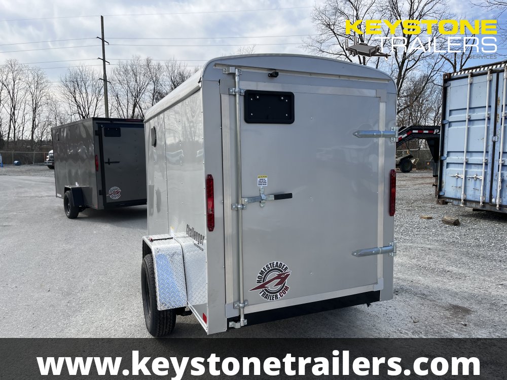 2025 Homesteader Trailers - 508CS - Silver Mist - 5x8 - 2,990#