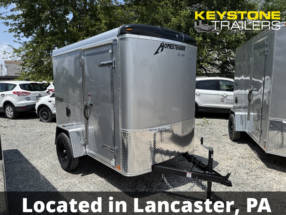 2026 Homesteader Trailers - 508CS - Silver Mist - 5x8 - 2,990#