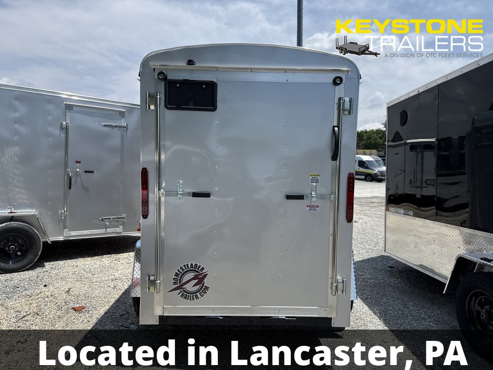2026 Homesteader Trailers - 508CS - Silver Mist - 5x8 - 2,990#