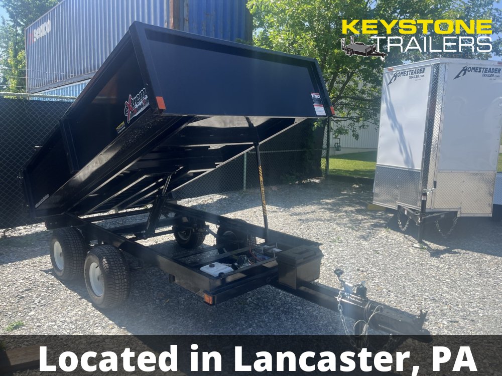 66"x9 5,000# Extreme Road & Trail XRT-4 Hydraulic Dump Trailer Series (Models 418 & 424)