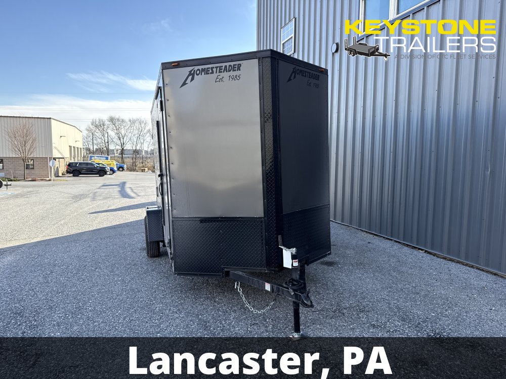 2026 Homesteader - 612IS - Gray - 6x12 - 2,990#