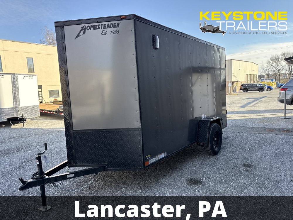 2026 Homesteader - 612IS - Gray - 6x12 - 2,990#