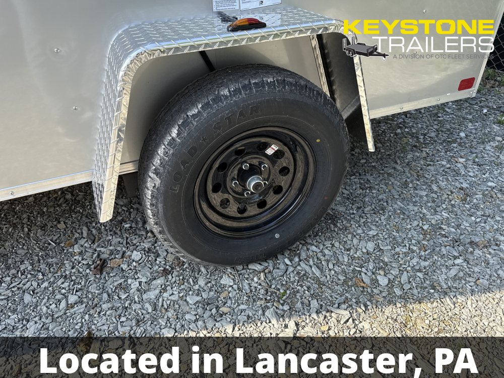 2026 Homesteader Trailers - 610IS - Silver Mist - 6x10 - 2,990#