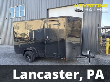 2026 Homesteader - 612IS - Black - 6x12 - 2,990#