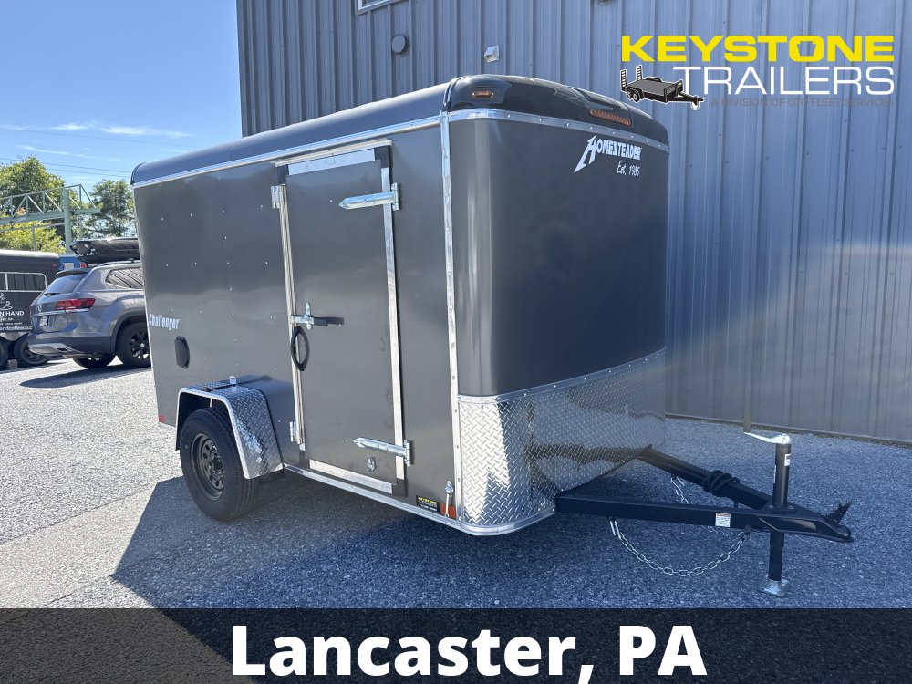 2027 Homesteader - 610CS - Gray - 6'x10' - 2,990#