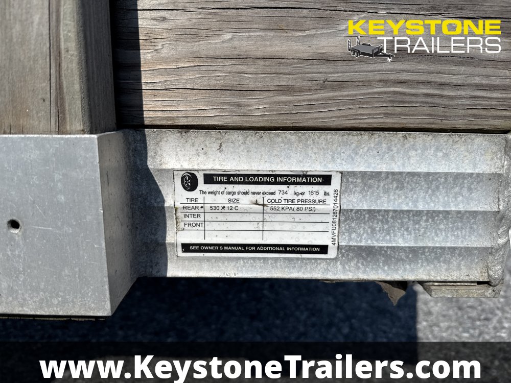 2006 Worthington - AW5X8R-2 - Aluminum - 5x8 - 2,000#
