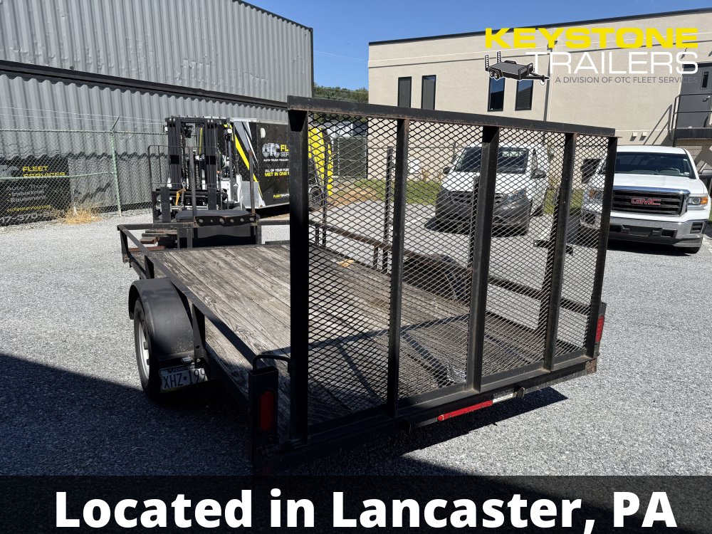 2016 Keystone Trailers - KU612R-3 - Black - 6x12 - 2,990#