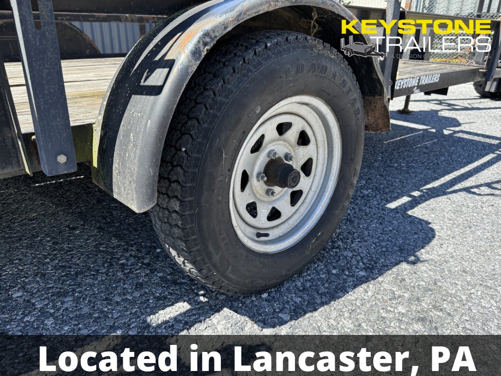 2016 Keystone Trailers - KU612R-3 - Black - 6x12 - 2,990#