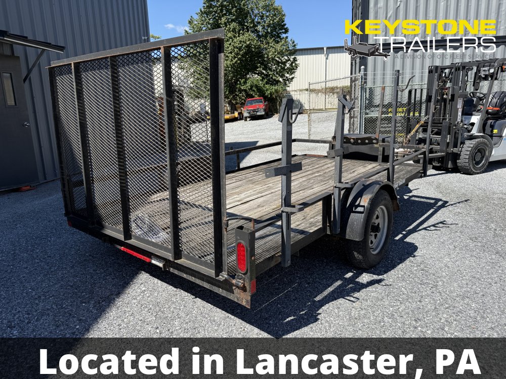 2016 Keystone Trailers - KU612R-3 - Black - 6x12 - 2,990#