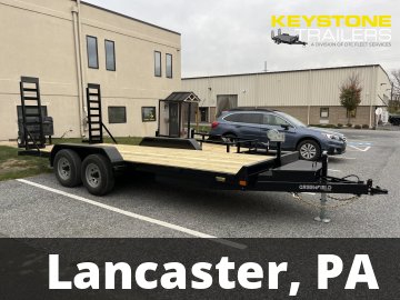 2026 Greenfield Welding - G8218DF10KE - Black - 7x18 - 9,990#