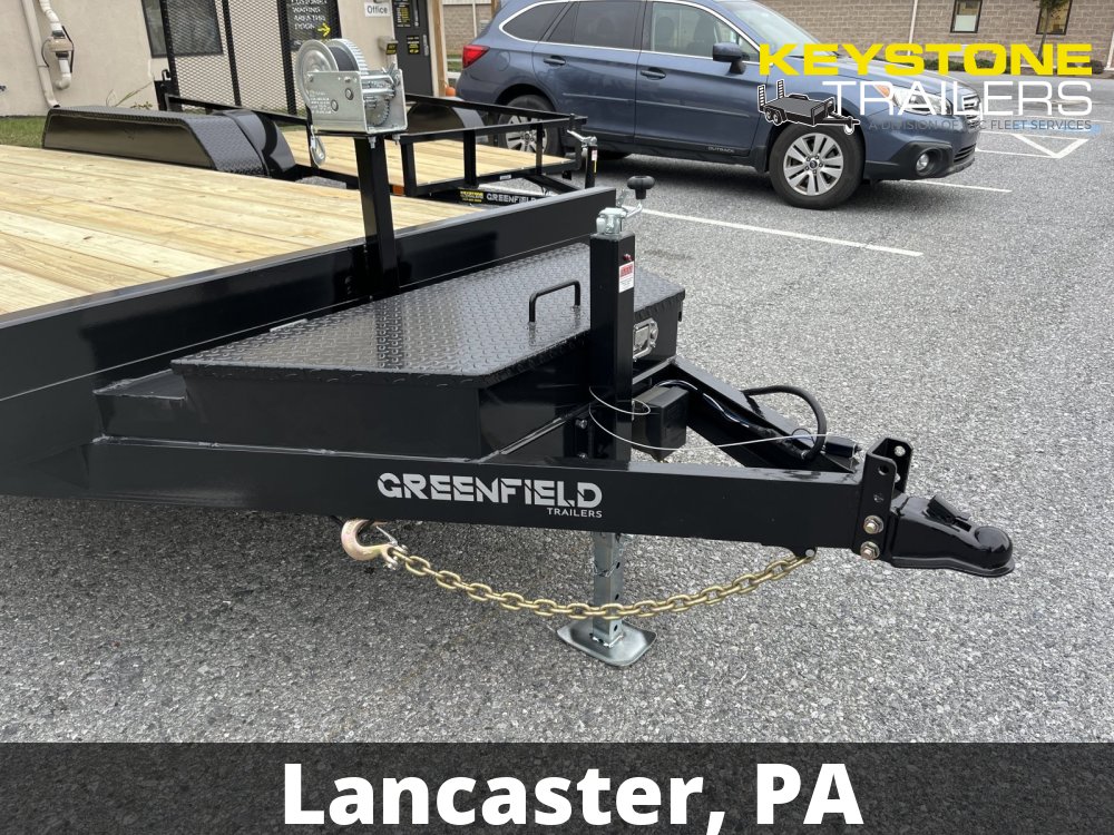 2026 Greenfield Welding - G8218DF10KE - Black - 7x18 - 9,990#