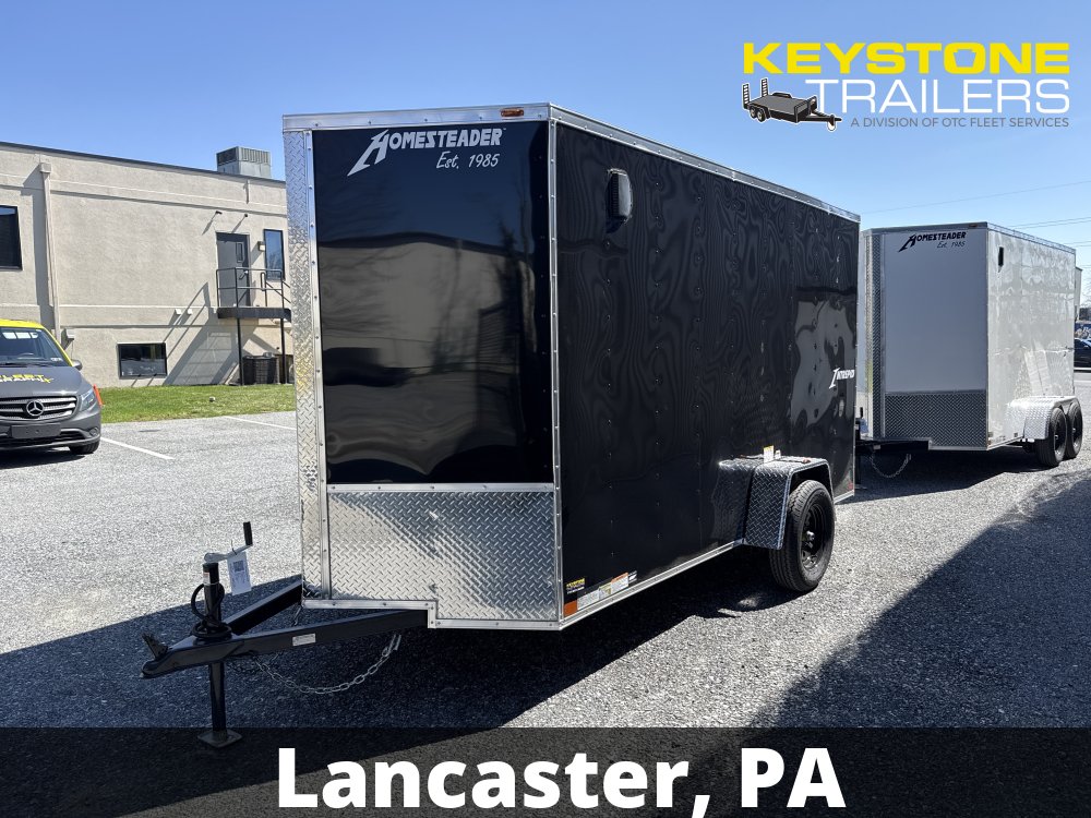 2026 Homesteader - 612IS - Black - 6x12 - 2,990#