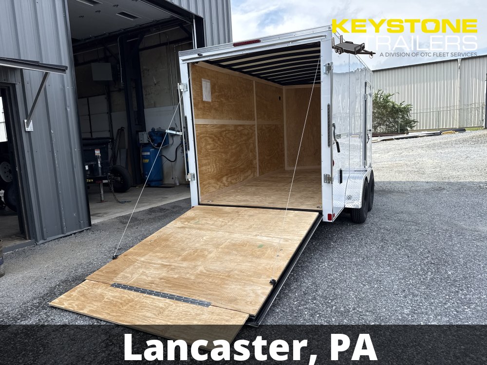 2027 Homesteader - 714IT - White - 7'x14' - 7,000#