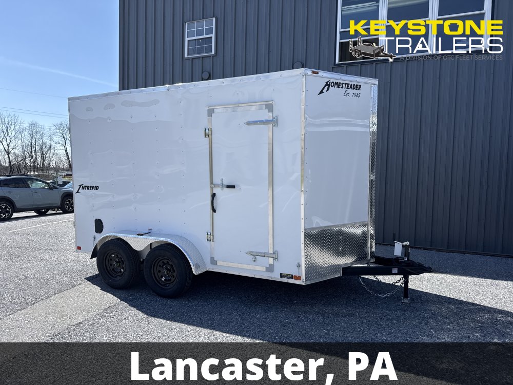 2026 Homesteader - 612IT - White - 6x12 - 7,000#