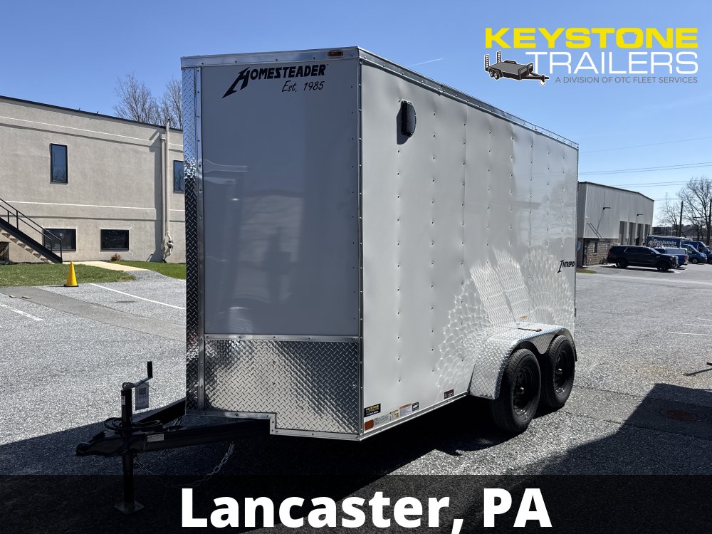 2026 Homesteader - 612IT - White - 6x12 - 7,000#