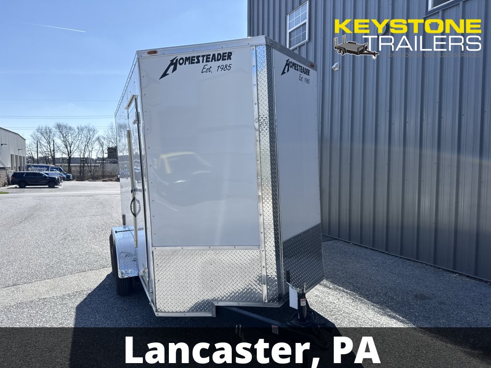 2026 Homesteader - 612IT - White - 6x12 - 7,000#