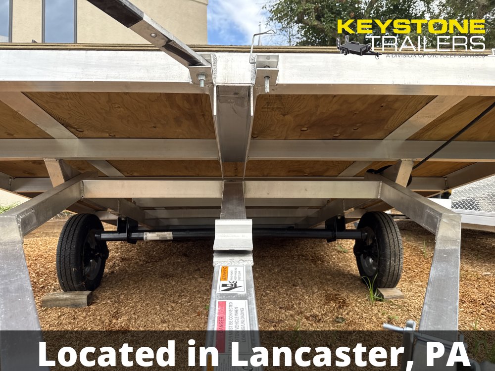 2025 Snow Mobile Tilt Trailer - HFS101X12P - Aluminum - 8.5x12 - 2,990#
