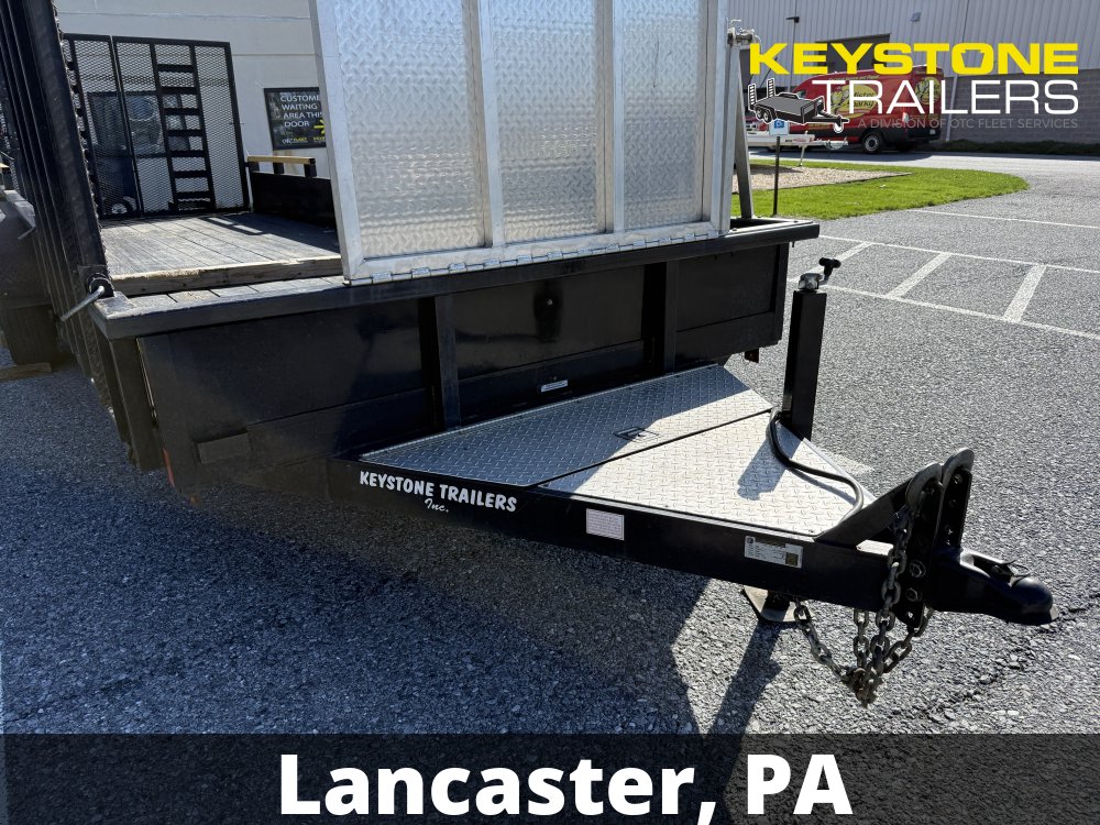 2018 Keystone - KF722-10 - Black - 7x22 - 9,990#