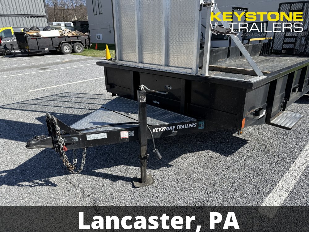 2018 Keystone - KF722-10 - Black - 7x22 - 9,990#