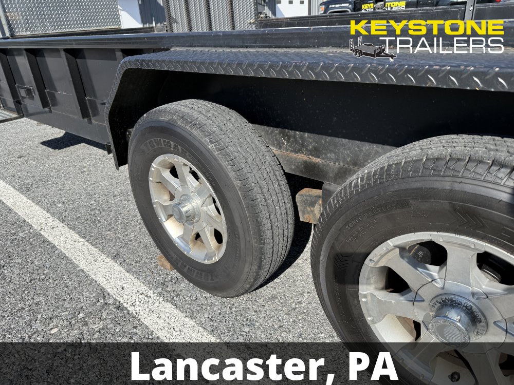 2018 Keystone - KF722-10 - Black - 7x22 - 9,990#