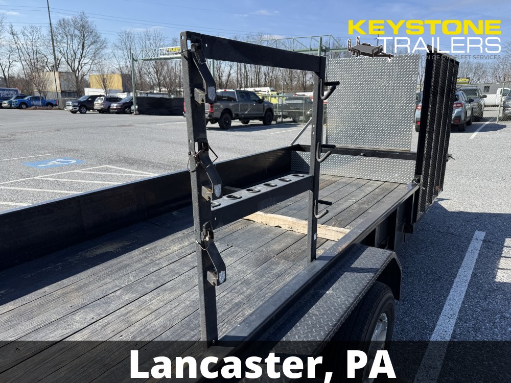 2018 Keystone - KF722-10 - Black - 7x22 - 9,990#