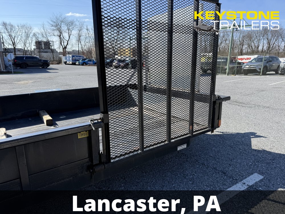 2018 Keystone - KF722-10 - Black - 7x22 - 9,990#