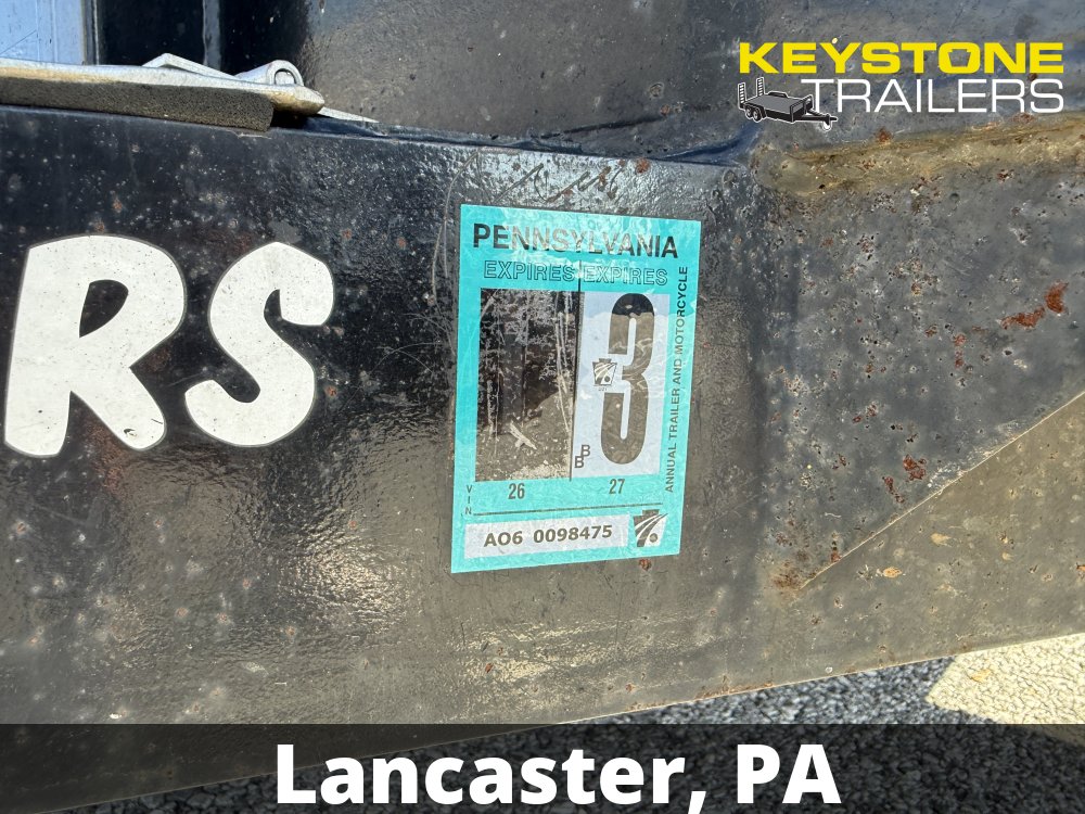 2018 Keystone - KF722-10 - Black - 7x22 - 9,990#