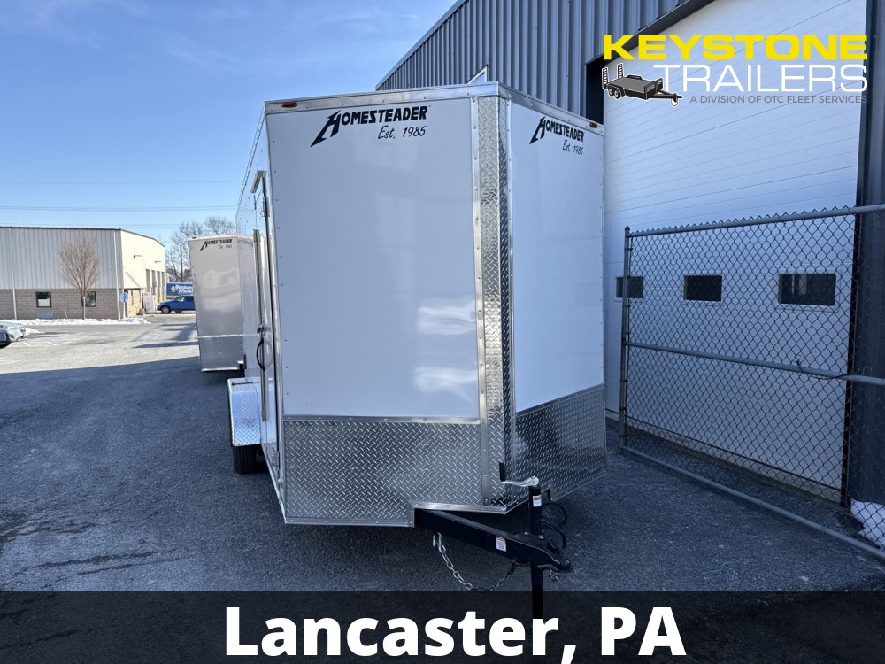 2027 Homesteader - 716IT - White - 7'x16' - 7,000#