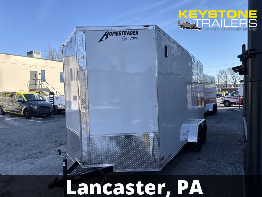 2027 Homesteader - 716IT - White - 7'x16' - 7,000#