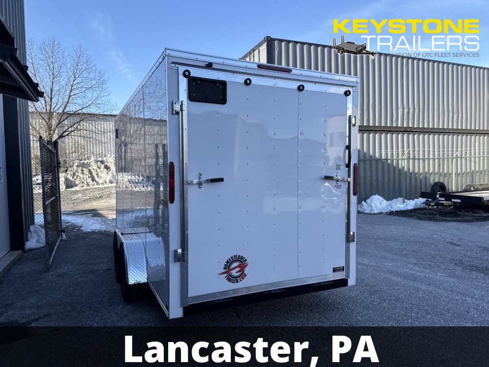 2027 Homesteader - 716IT - White - 7'x16' - 7,000#