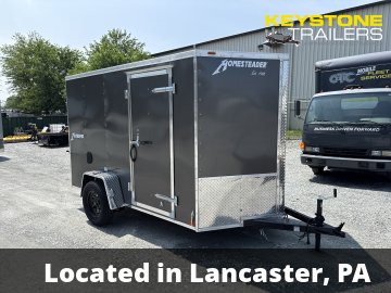 2026 Homesteader Trailers - 610IS - Gray - 6x10 - 2,990#