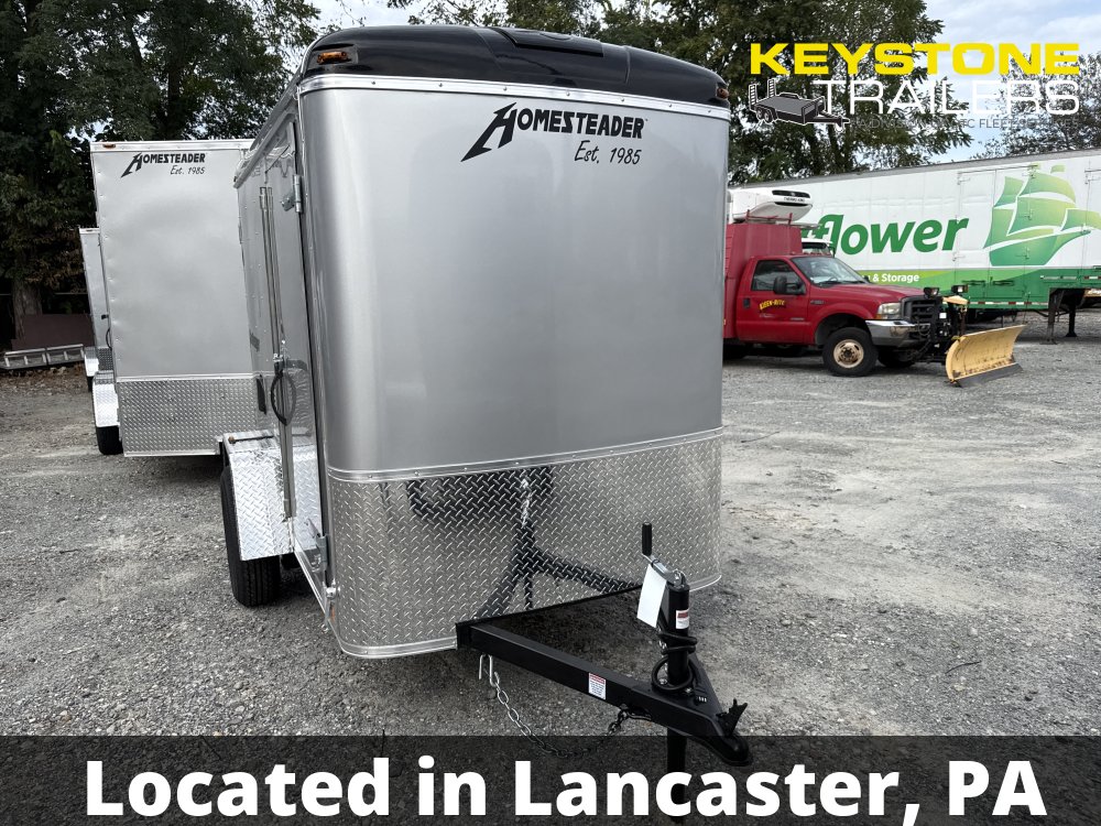2026 Homesteader Trailers - 508CS - Silver Mist - 5x8 - 2,990#