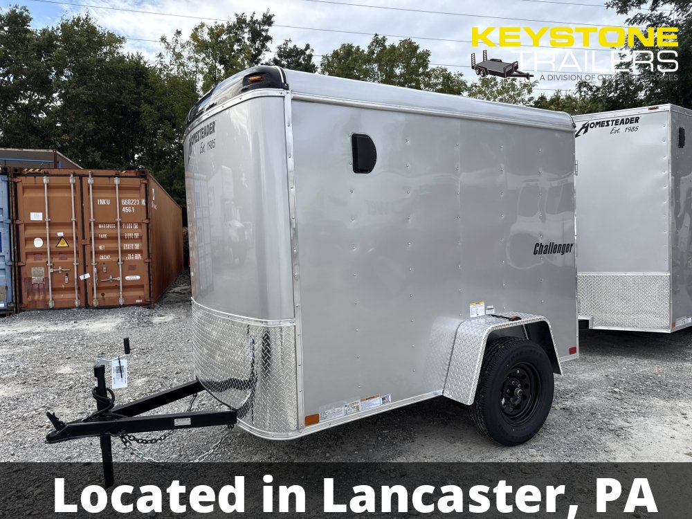 2026 Homesteader Trailers - 508CS - Silver Mist - 5x8 - 2,990#