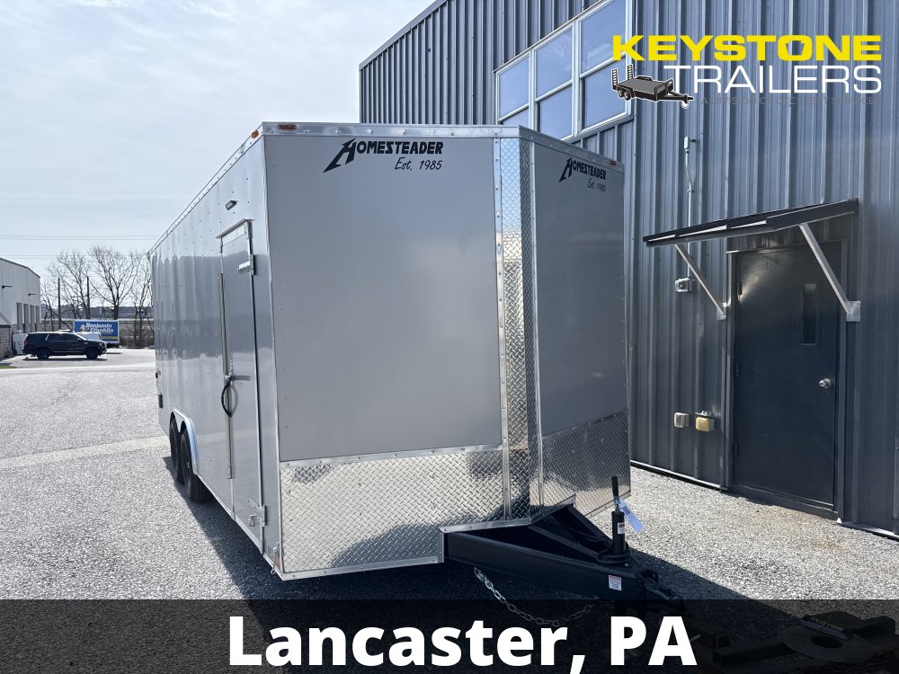 2026 Homesteader - 820IH - Silver Mist - 8.5x20 - 9,950#