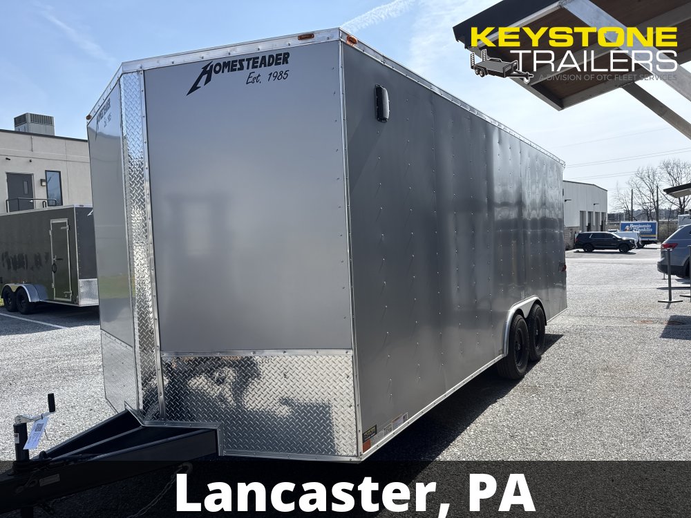 2026 Homesteader - 820IH - Silver Mist - 8.5x20 - 9,950#