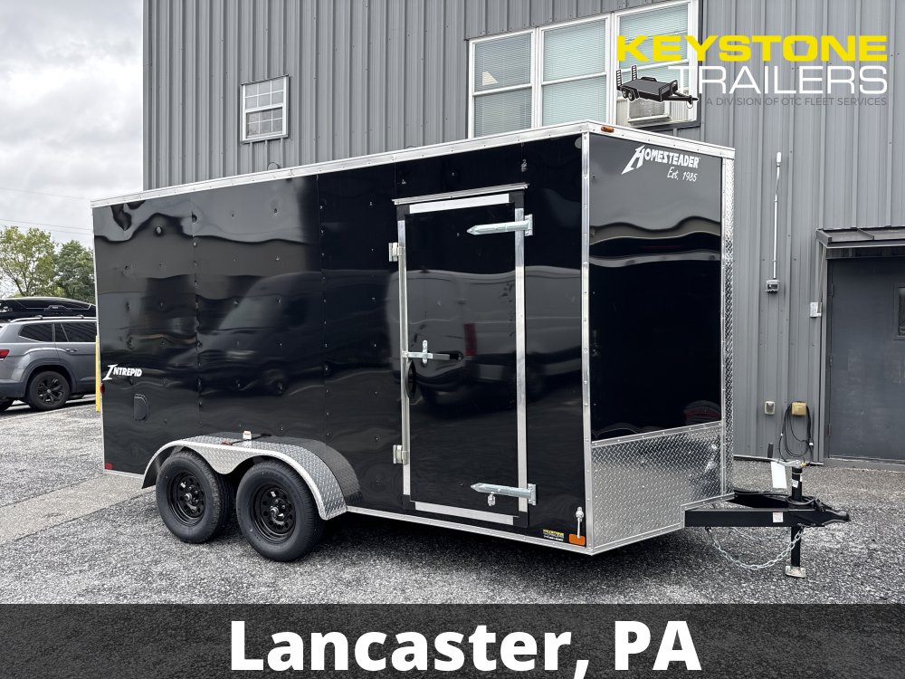 2027 Homesteader - 714IT - Black - 7'x14' - 7,000#