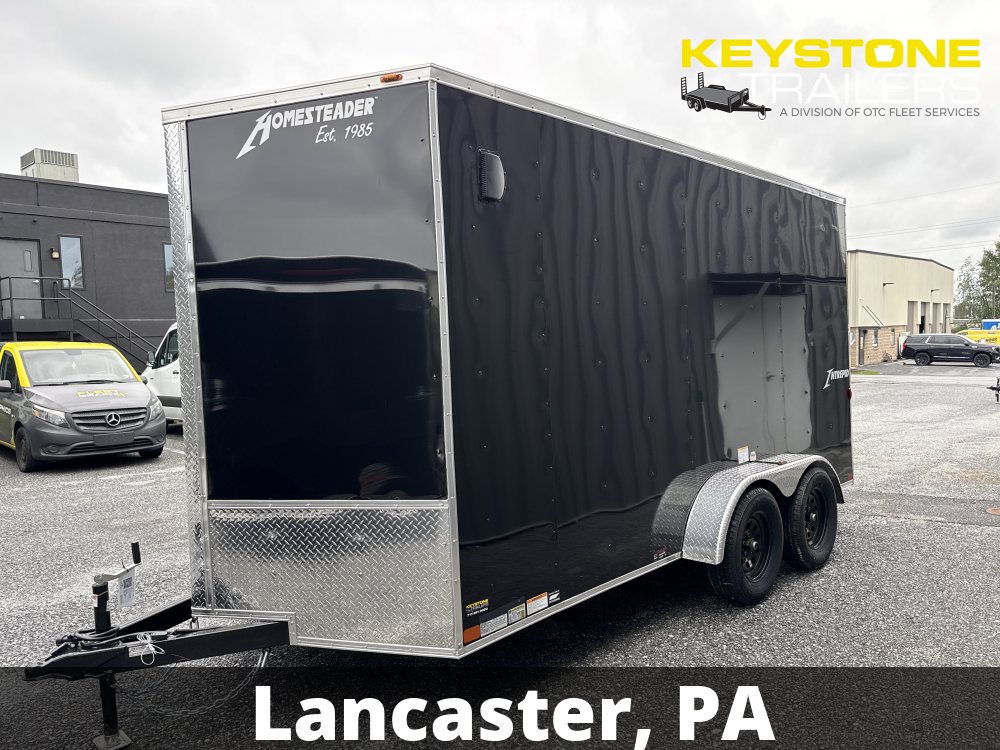 2027 Homesteader - 714IT - Black - 7'x14' - 7,000#