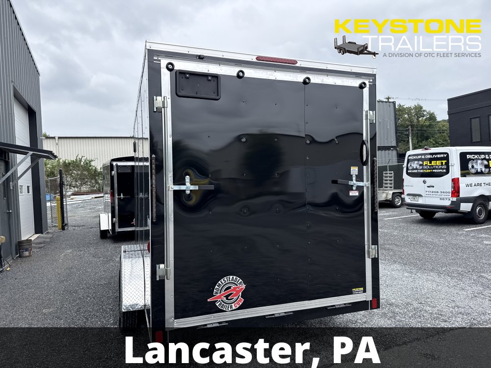 2027 Homesteader - 714IT - Black - 7'x14' - 7,000#