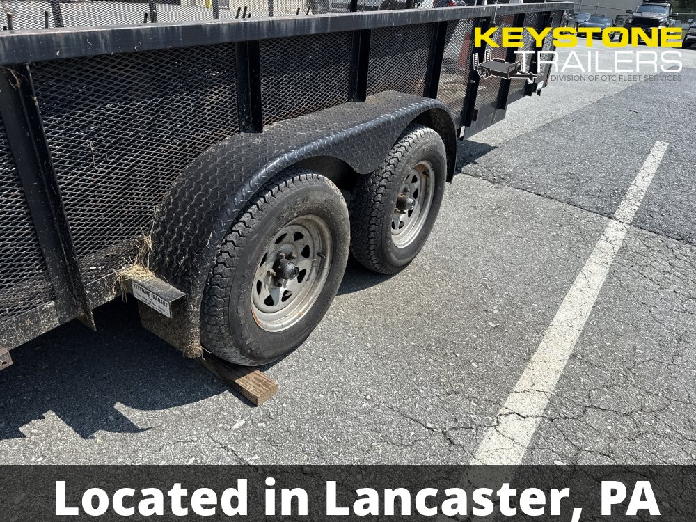 2014 Keystone Trailers - KU618-7 - Black - 6x18 - 7,000#
