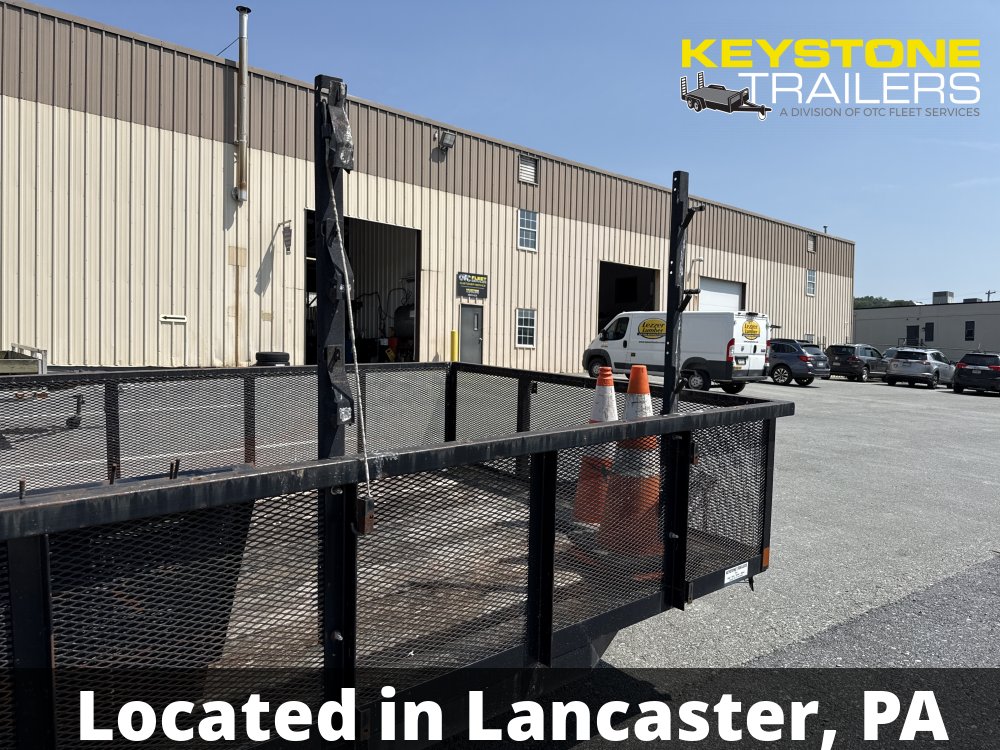 2014 Keystone Trailers - KU618-7 - Black - 6x18 - 7,000#