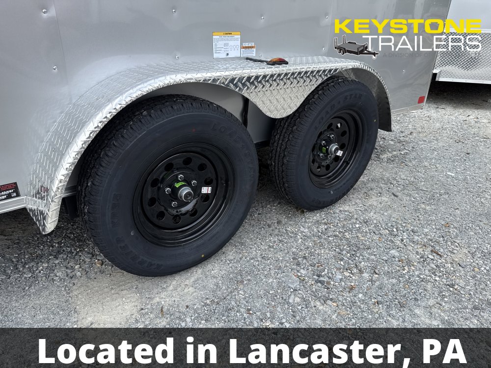 2026 Homesteader Trailers - 714IT - Silver Mist - 7x14 - 7,000#